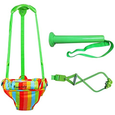 luckything Baby Tür Schaukel Springen Übung Türhopser Türrahmen Jumper Türhopser Mit Sicherer Und Stabiler Türrahmenklemme, Gepolstertem Und Maschinenwaschbarem Sitz Für Baby 6-24 Monate Cover