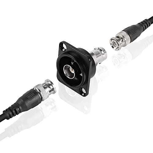 Conector BNC Panel Montaje Hembra a Hembra 75 Ohm miniatura 2