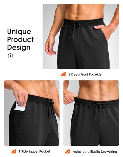 Soothfeel Men's Fleece-Lined Open-Bottom Sweatpants - 19.94 w/ Code + 43% Off Code HGS4O6KZ - image 5