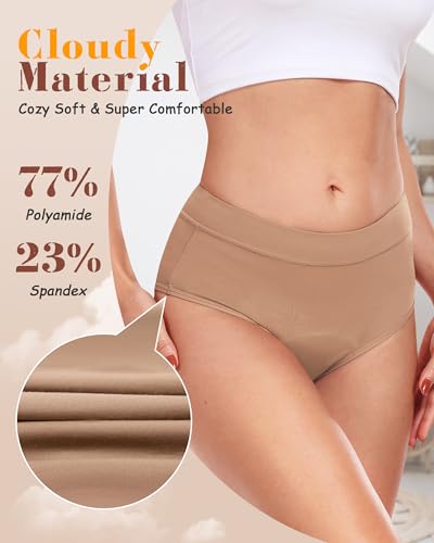 Image of Incontinence Underwear for Women Heavy Flow, Leak-Proof Panties High Waist
