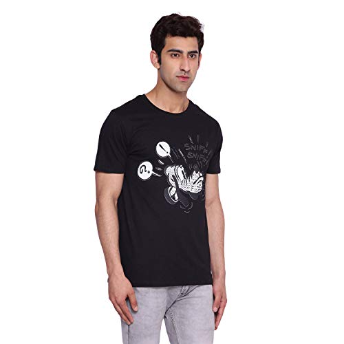 Image of Men's Regular Fit Round Neck Short Sleeves Knitted T-Shirt