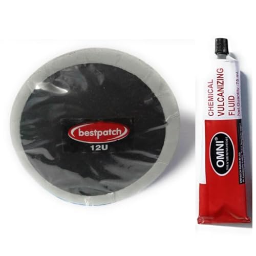 Image of Uniplug Mushroom Plug Patch 12U (12mm) with Free Omni Vulcanizing Fluid CVF 75ml