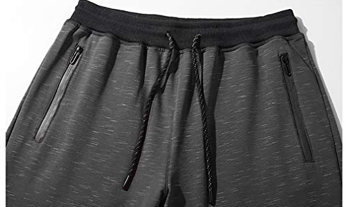 Tansozer Sportshorts voor heren, katoen, korte broek met ritssluiting - Image 8