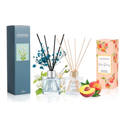 Difusor de aroma Freesia 100ml con esencia de durazno miniatura 1