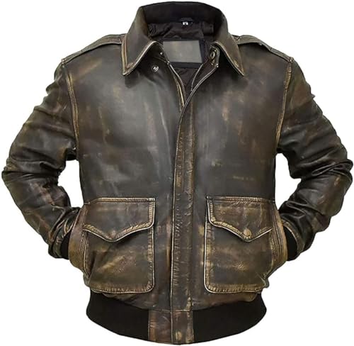 Fancyd Men's Genuine Lambskin Leather Classic Biker Style Jacket | lambskin Jackets Men2