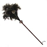 レデッカー Redecker オーストリッチ羽はたき (ブラック, 90cm)