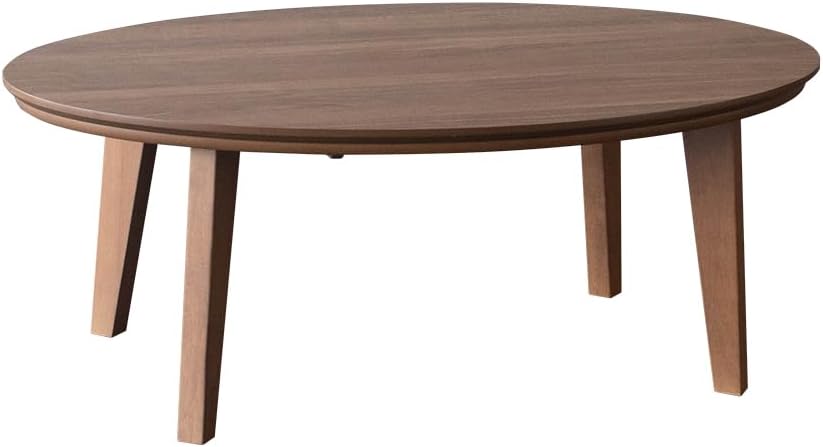 KEN JAPAN こたつ 楕円形 105 こたつ テーブル 105×70cm ブラウン GOOD