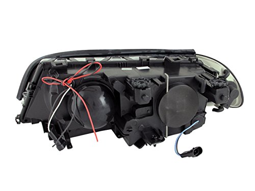 Anzo USA 121269 BMW Projector with Halo Black Clear with Amber Headlight Assembly - (Sold in Pairs) by ANZO USA - Image 2