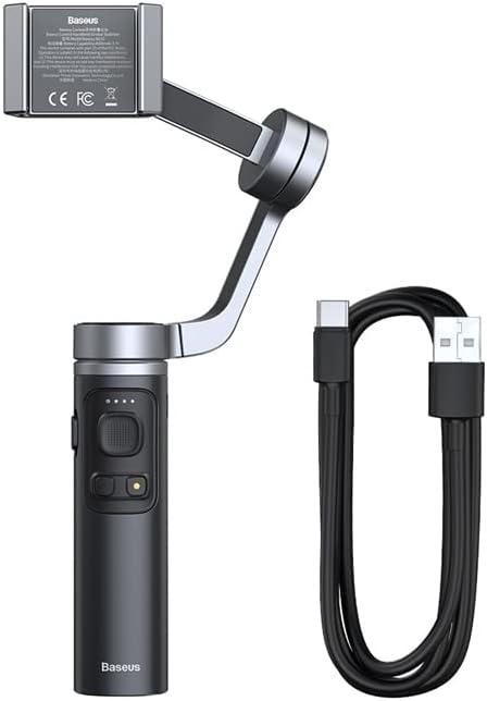 Gimbal mobil Baseus și cablu de încărcare USB-C