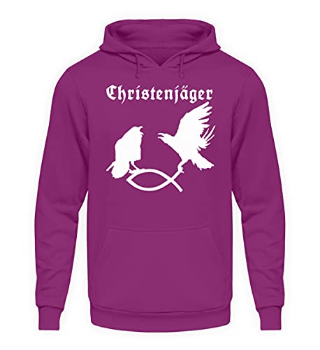 Sweat à capuche unisexe Hugin et Munin imprimé mythologie nordique noir taille XXL