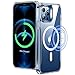 ESR for iPhone 12 Pro Max Case, Magsafe Phone Case Compatible with iPhone 12 Pro Max with HaloLock Magnetic Wireless Charging, Scratch Resistant Back, Grippy Protective Frame, Clear