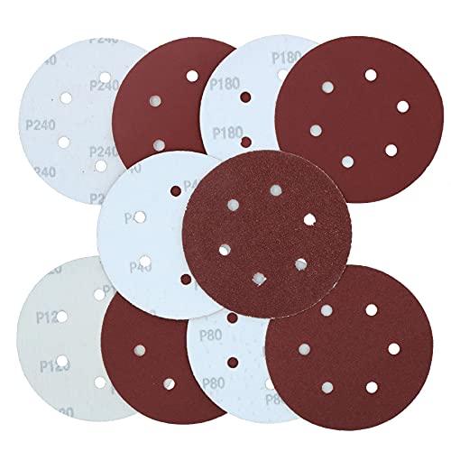 Disques abrasifs 150 mm assortis lot de 200 pour finitions soignées