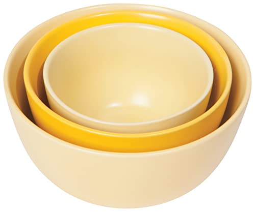 Set de 3 tazones para preparar Now Designs color Sunrise