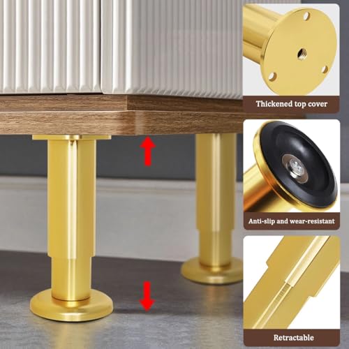 Niveleurs de table réglables pour stabiliser le canapé et la commode