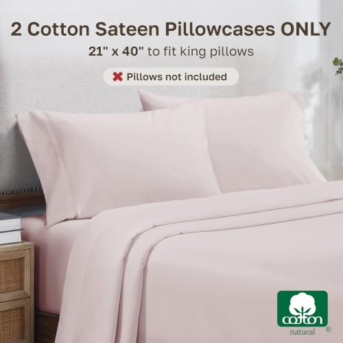 Image of California Design Den 800 Thread Count 2-Pack King Pillow Case