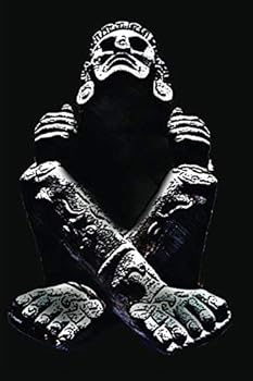 Paperback Xochipilli Aztec God: Blank Lined Notebook, Journal or Diary Book