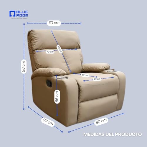 Reviews de Sillon Reclinable de Piel - 5 favoritos. 17 Imagen adicional