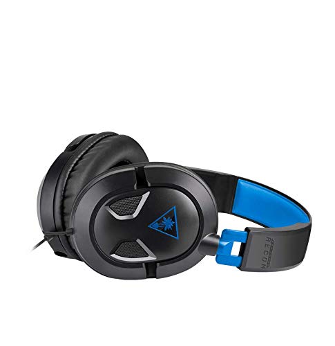 Image of Turtle Beach Recon 50P Black&Blue (Ps5,Ps4,Xbox Series Xis,Xbox One,Switch,Pc,Mobile),over ear,Wired
