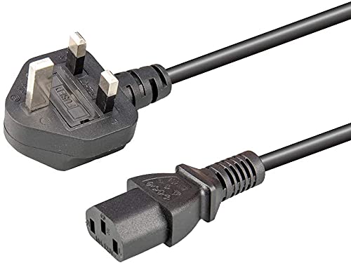 DKURVE™ 4 METER Standard Computer Power Cord Extension - C14 to C13 - IEC Male to Female UPS / PDU Lead 1MM