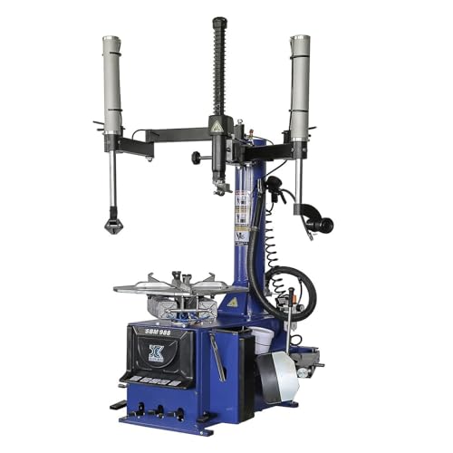 XK New Model 988 Tire Changer Tire Machine Wheel Changers Combo 690 Balancer Rim Clamp with 36 Month Part Replacements 110V