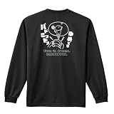[アートワークスコウベ] バドミントン ロンT 長袖Tシャツ 練習着 ドライ ゆめでもバドミントン ユニセックス L ブラック