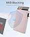 QLD RFID Wallet Women - Small Slim Trifold Wallet Anti-Theft Pop up Card Holder, Minimalist, Ultra Thin, Front Pocket, Premium Leather, 9-11 Cards Capacity | ID Window | Cash Slot