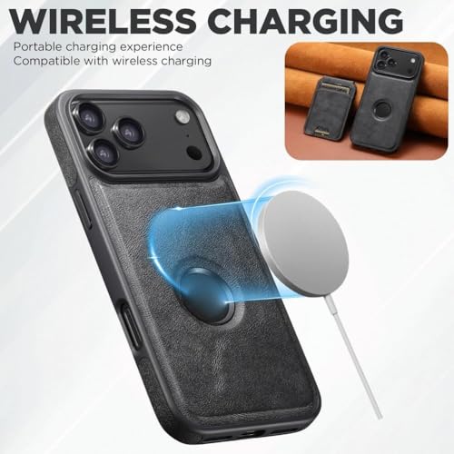 Étui en cuir pour iPhone 17 Air idéal pour simplifier vos déplacements urbains - 4