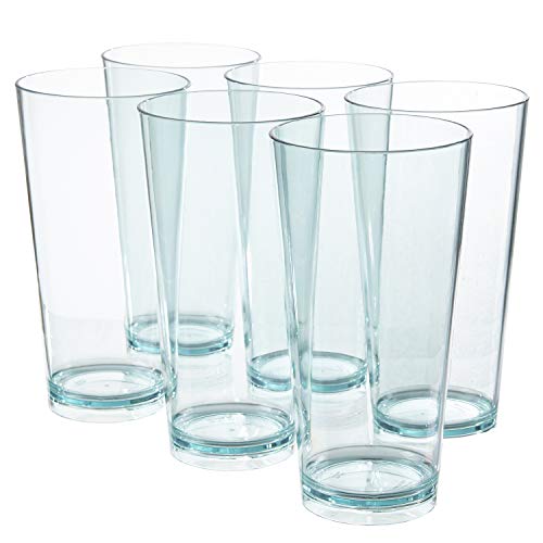 Jumbo 32-ounce Plastic Tumbler | set of 6 Turquoise Mist