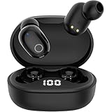 Bluetoothイヤホン ワイヤレスイヤホン IPX7防水 最大50時間再生 2025年最新Bluetooth6.0ブルートゥースイヤホン 全音域HIFI音質低遅延接続瞬時Type-C 急速充電片耳/両耳 WEB会議/運動/ゲーム/通勤/通学/スポーツ/音楽用Android/iPhone対応 (black)