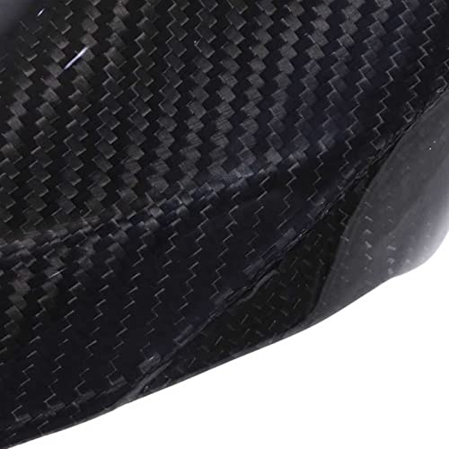 Cubierta de tubo escape de fibra de carbono real 3K exclusiva para Yamaha FZ-09 2