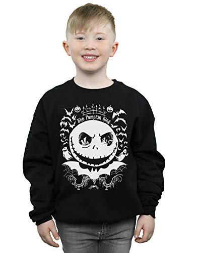 Disney Boys Nightmare Before Christmas Jack The Pumpkin King Sweatshirt Black 3-4 Years