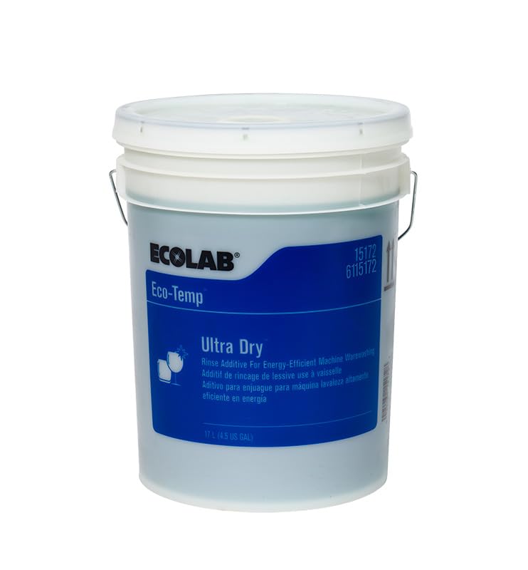 Ultra Dry Rinse, Commercial Grade EcoTemp Ultra Dry Rinse Additive