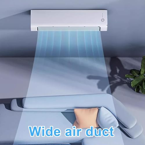 Raffreddatore d'Aria Portatile, nessun finestrino Necessario, Design Senza Lame con Telecomando, 3 velocità e 60 Oscillazione per Il Raffreddamento dell'ufficio della Camera da Letto silenziosa