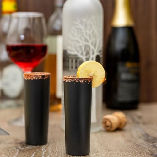 Image of Bar Box Shot Glasses (Set of 2) (Black)