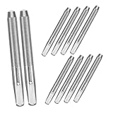 Milisten 10 Stück Teiliges Klavierstimmwerkzeug aus Langlebigen Metallstiften Ergonomisch Gestaltet für Präzise Klavierwartung und Einfache Saitenjustierung Geeignet für Professionelle