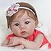 WOOROY Realistic Reborn Baby Dolls - 18 Inch Lifelike Newborn Baby Girl, Real Baby with Soft Weighted Body, Real Life Reborn Dolls Gift Set for Kids Age 3+