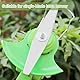 15 Pieces Metal Grass Trimmer Blades,Grass Trimmer Accessories, Grass Trimmer Knife Plastic, Metal Blade for Grass Trimmer