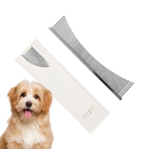 Peigne à puces pour chiens et brosses pour animaux domestiques à poils longs