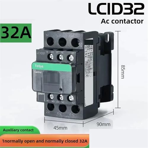 Contacteur LC1D32 inverseur de puissance 32A bobine 24V CA pour automatisme