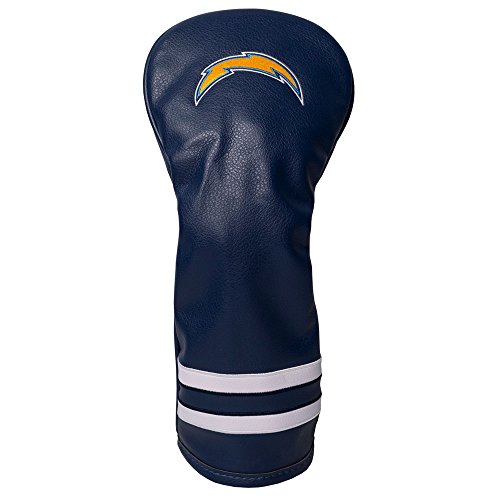 Team Golf NFL San Diego Chargers Vintage Fairway Head Cover Vintage Fairway Golf Club Headcover, Form Fitting Design, Retro Design & Superb Embroidery