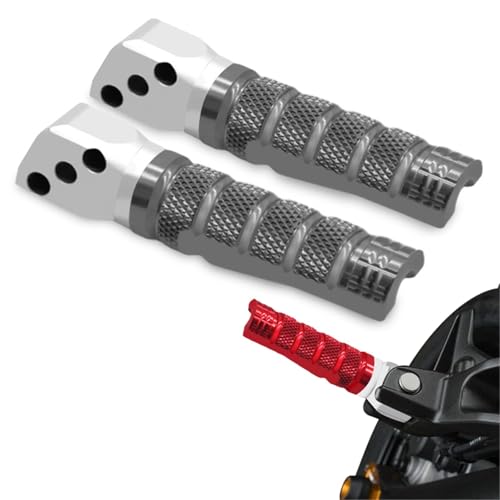 Repose-Pieds Passager CNC Aluminium Grip Maximum pour Yamaha FZ1 FZ6 XJ6 TMAX