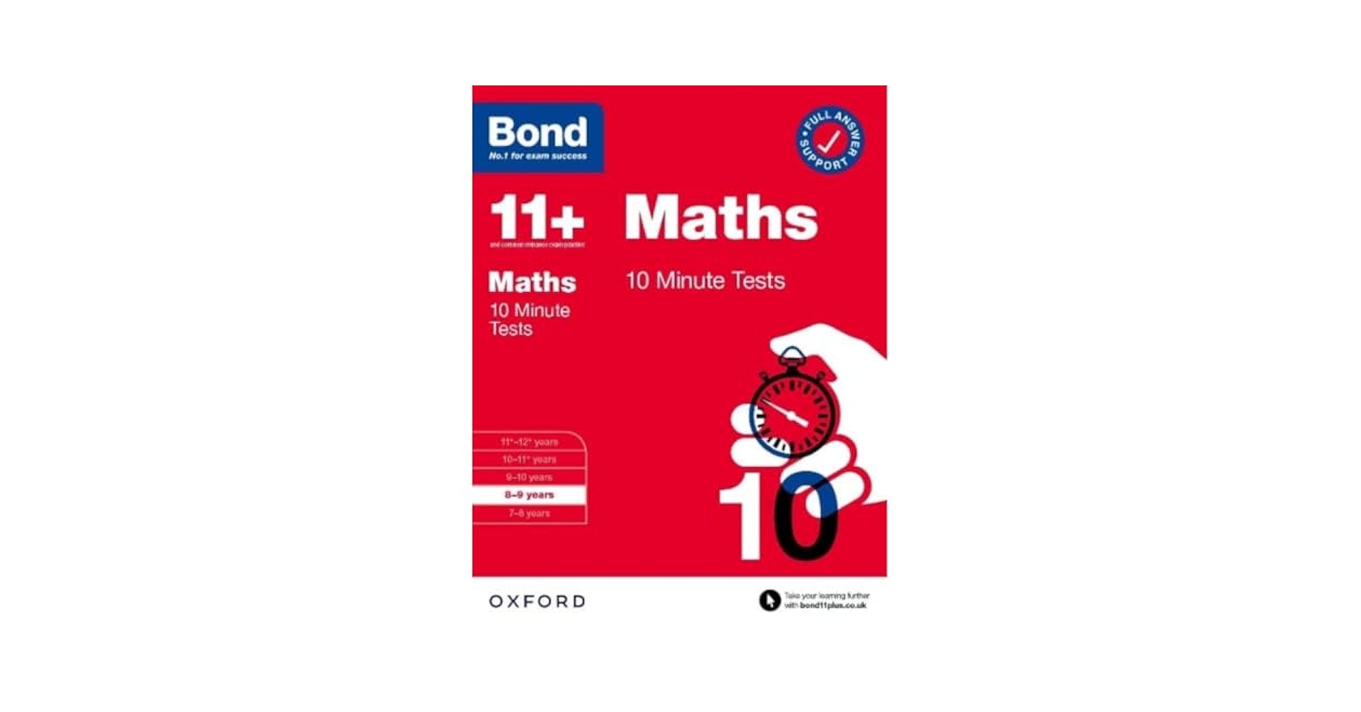 Amazon.com: Bond 11+ Maths 10 Minute Tests with Answer