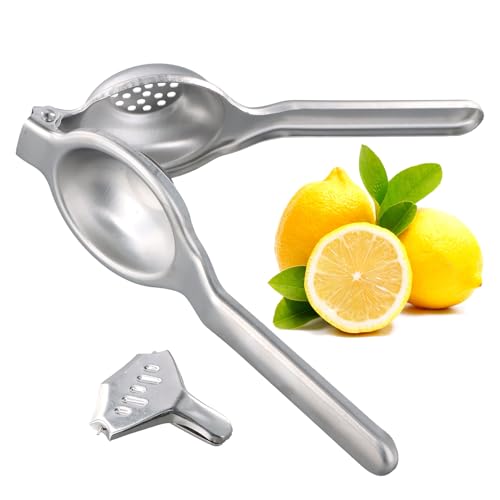 Presse-Agrumes Manuel en Inox, Extracteur de Jus pour Citrons et Oranges, Résistant et Durable pour Cuisine, Restaurant, Anti-Corrosion – Image 3