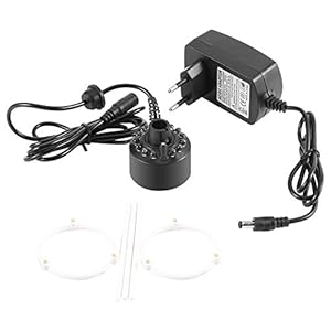 Asixx Fountain, 1 stuks mistmaker, 1 stuks mistmaker, or12 led-mistmaker, kleurrijk met voeding, grote decoratie voor…