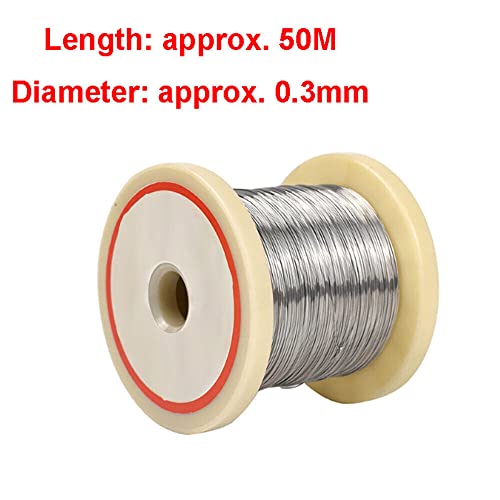 Teamwill 50M/164Ft 0.3Mm Electric Hot Wire For Hot Wire Foam Cutter Cutting Machine Set thumb #4