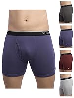 VIP Men’s Cotton Snug fit Solid Trunks