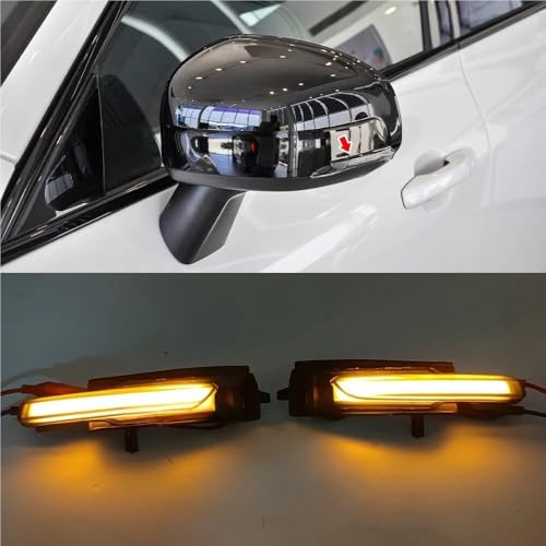 Luz senal giro lateral XC60 XC90 intermitentes para viajes seguros 4