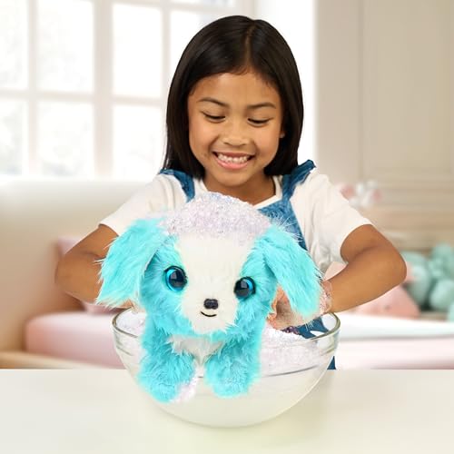 Peluche sorpresa Scruff Mascota rescatada azul para aprender a cuidar 4
