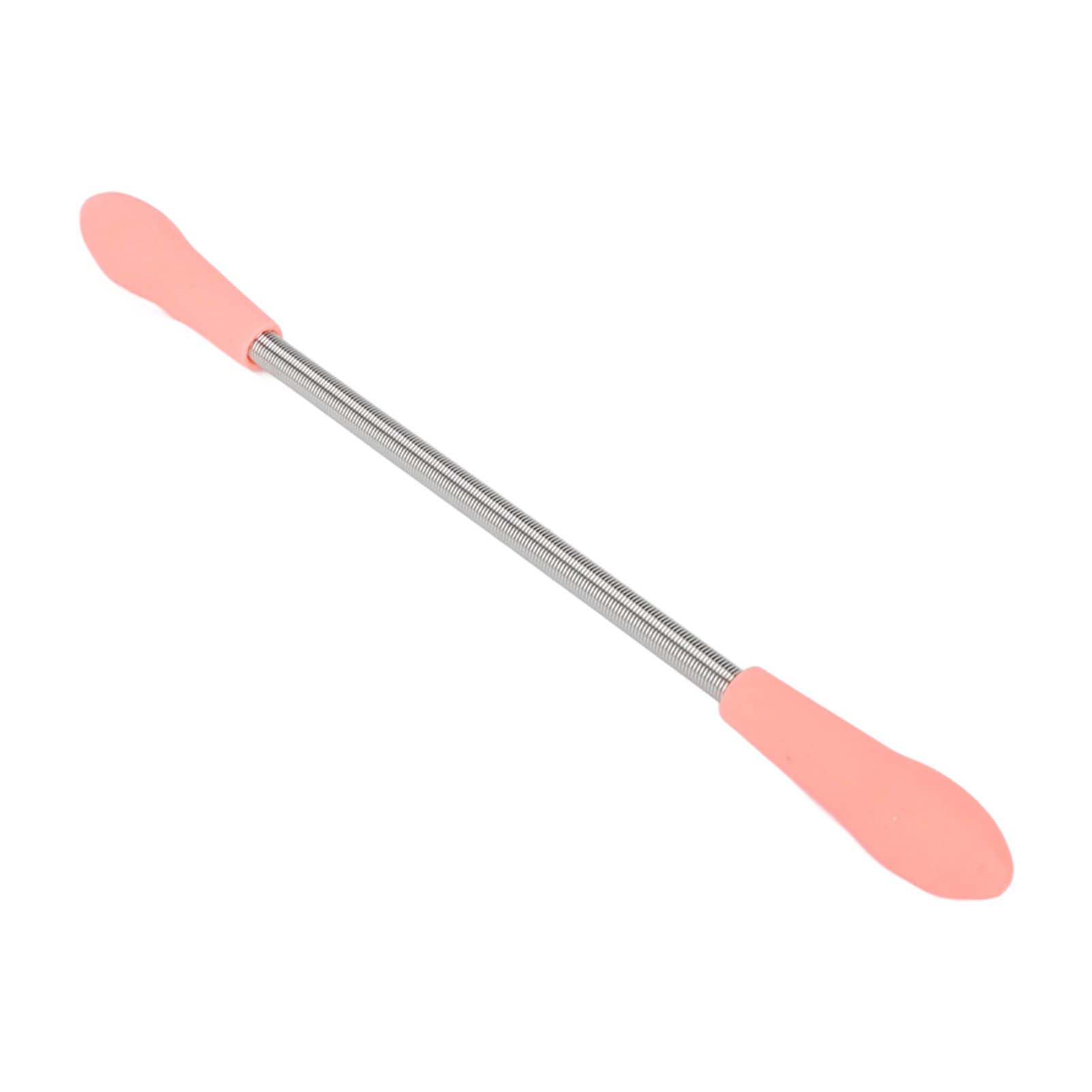 Professional Stainless Steel Spring Facial Hair Remover Tool Flexible Adjustable Epilator for Women Men Orange Plastic Handle Hair
