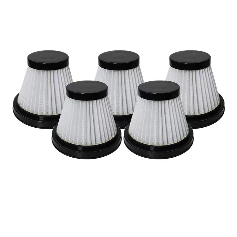 HAUINVC 5PCS HEPA Filters Compatible with Deerma Compatible with Mi DX115 DX115S DX115C Vacuum Portable Vacuum Filter Element Spare Parts